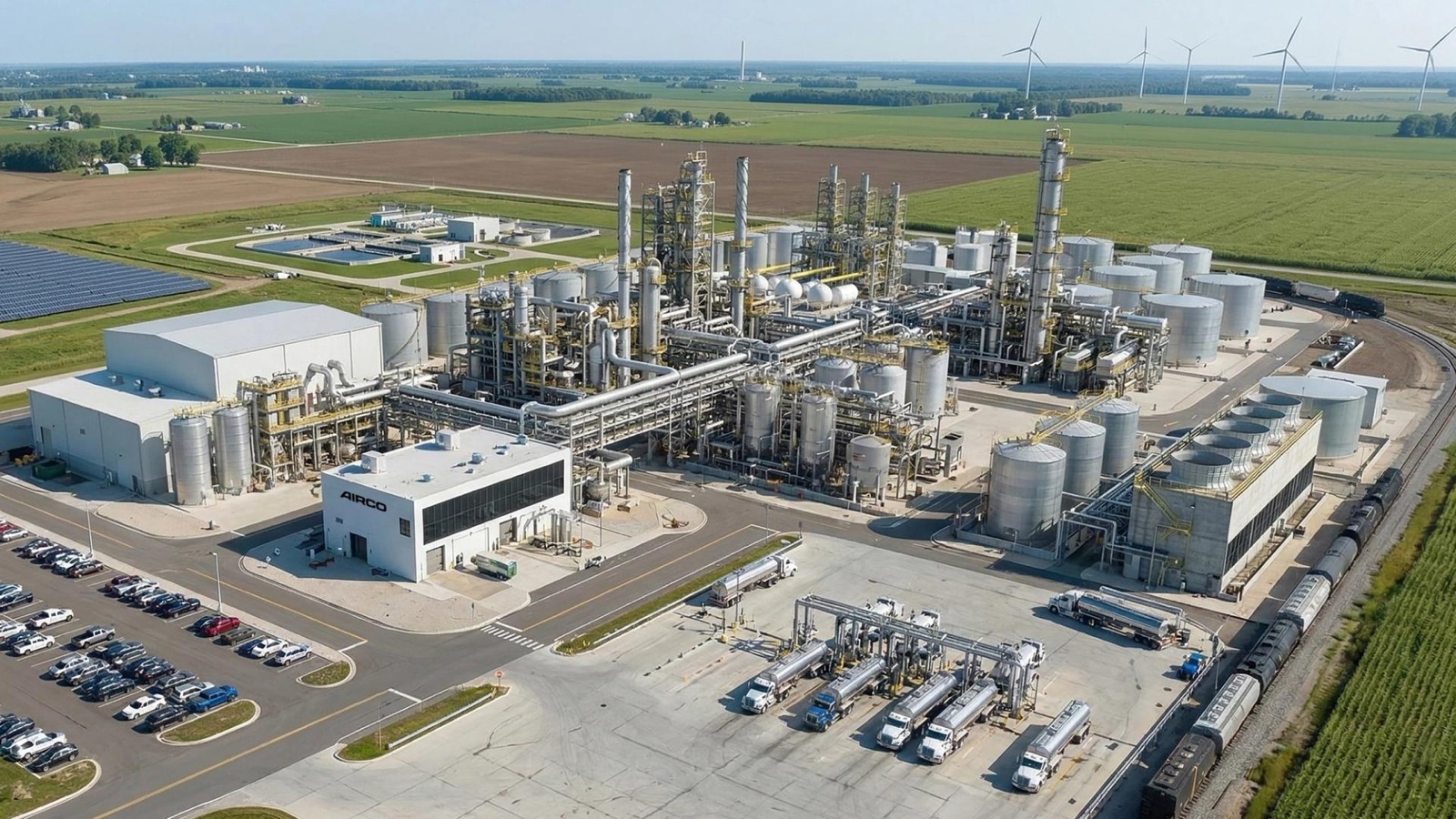 Air Company Holdings Inc. industrial fuel production facility